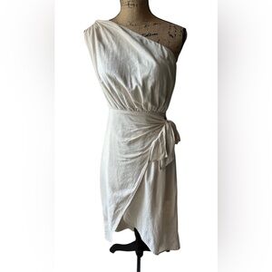 Cherley One Shoulder Midi Dress